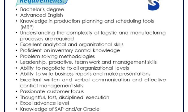 VACANTE PLANNER AND INVENTORY CONTROL