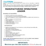 VACANTE MANUFACTURING OPERATIONS LEADER LUTRON