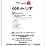 VACANTE COST ANALYST